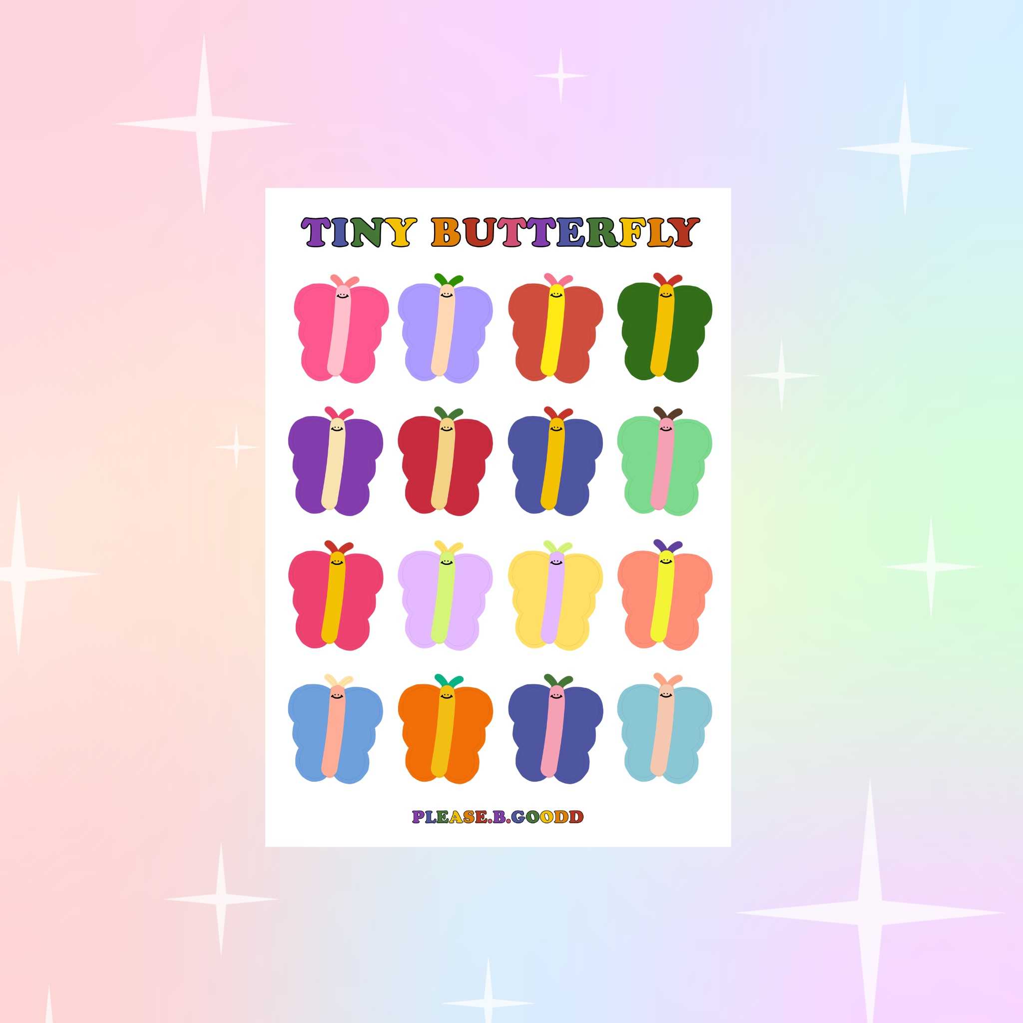 Tiny Butterfly Sticker