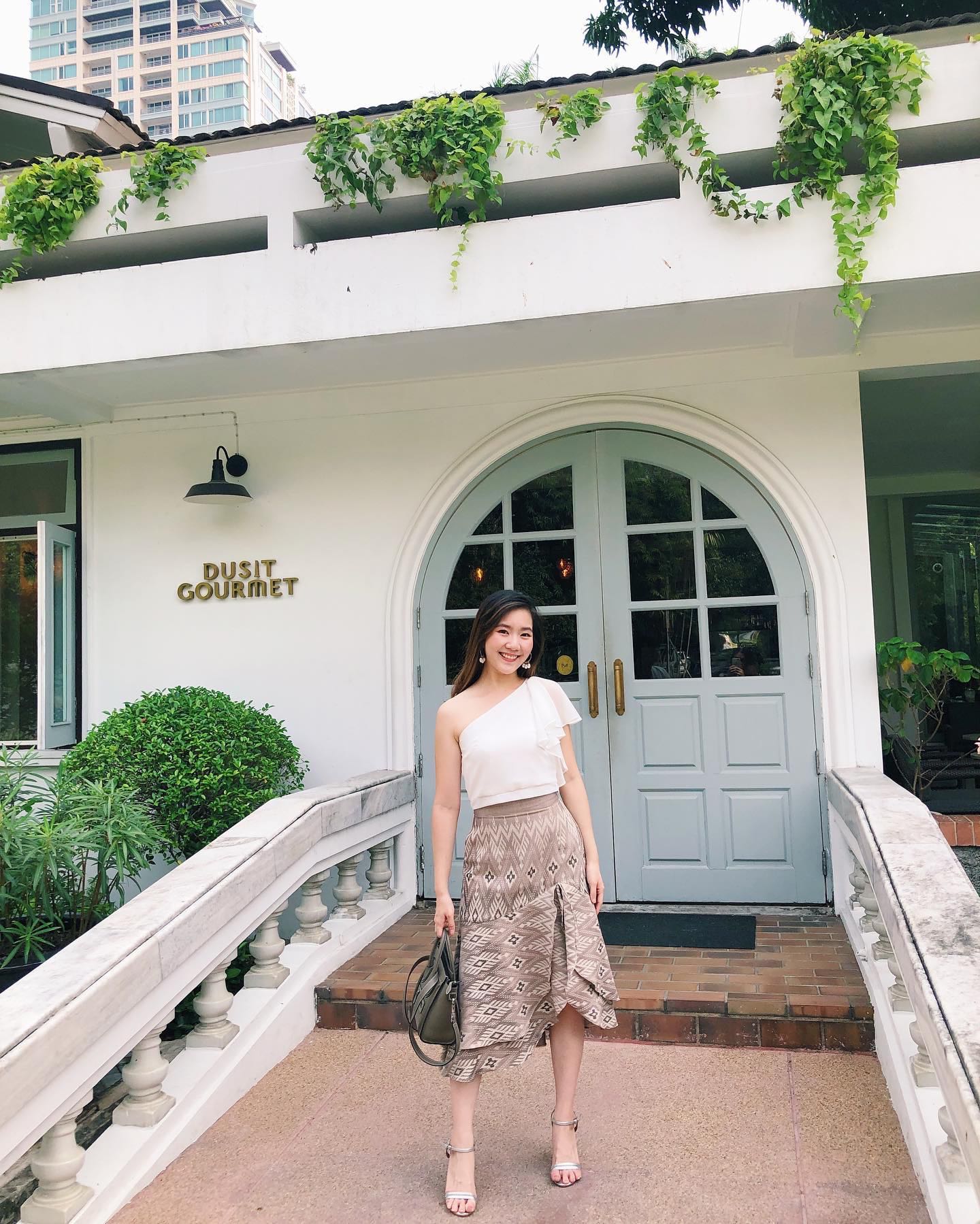 waffle layers skirt (Thai Beige)