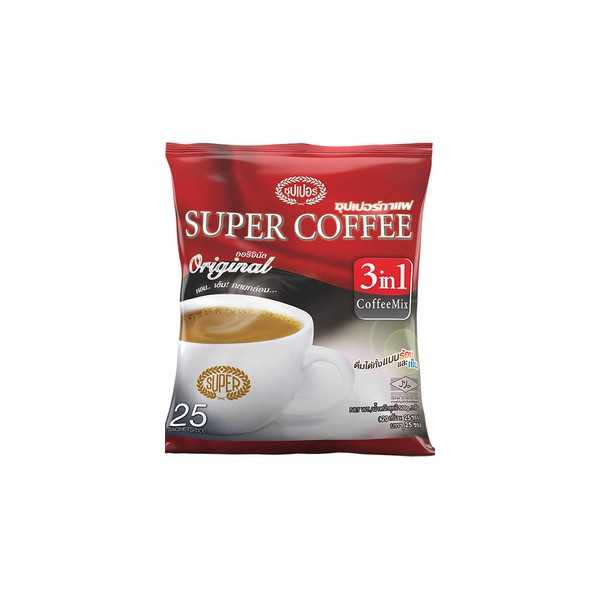 SUPERคอฟฟี่มิกซ์แดง3ni1 (25ซอง)