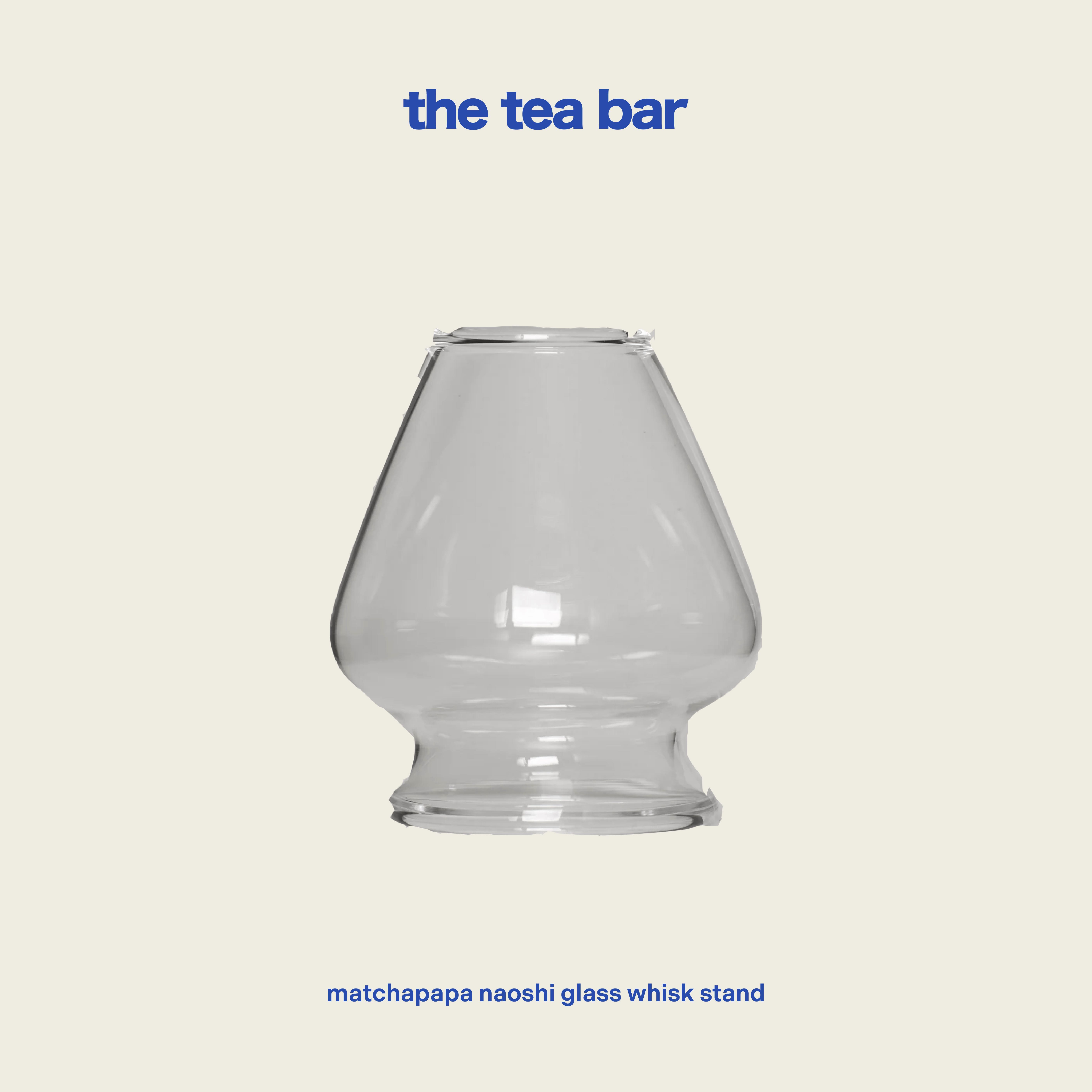 MATCHAPAPA naoshi glass whisk stand