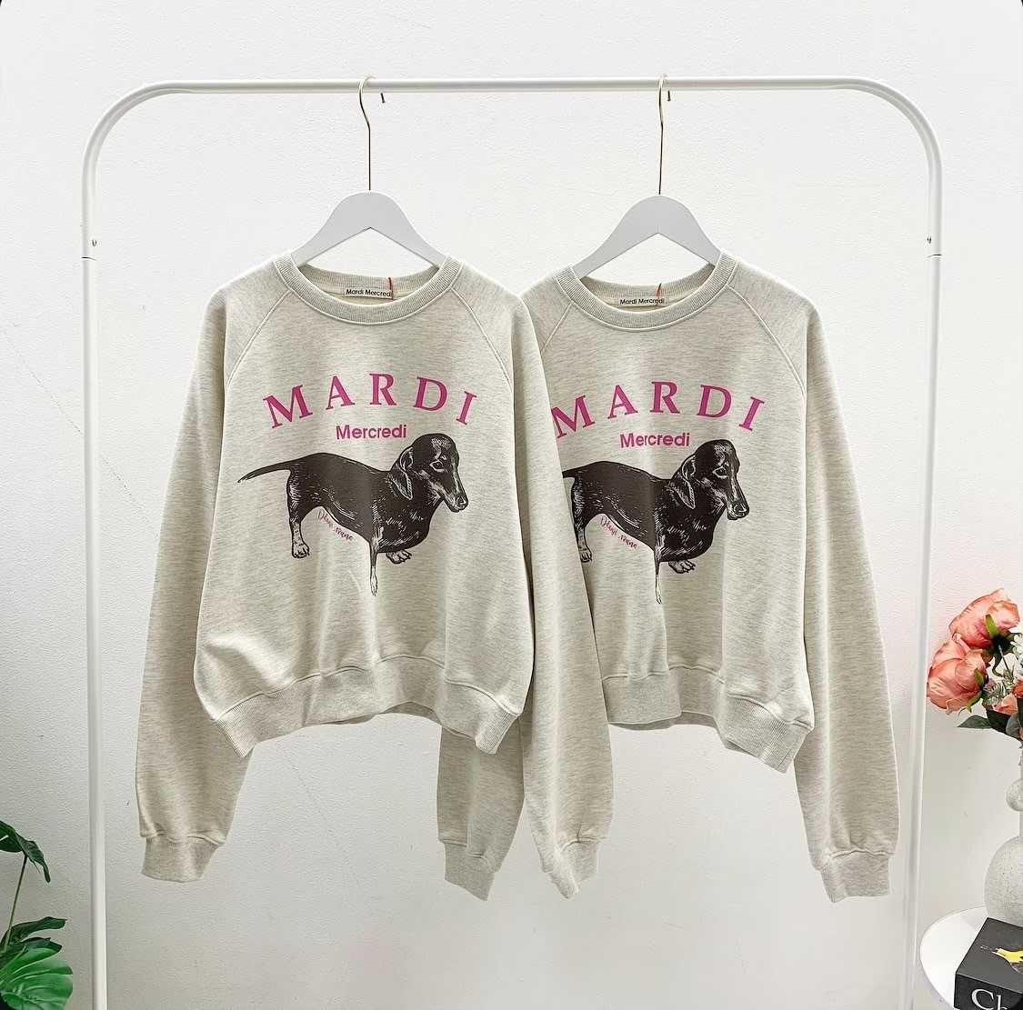 Mardi  Ddanji Sweatshirt (oatmal/pink)