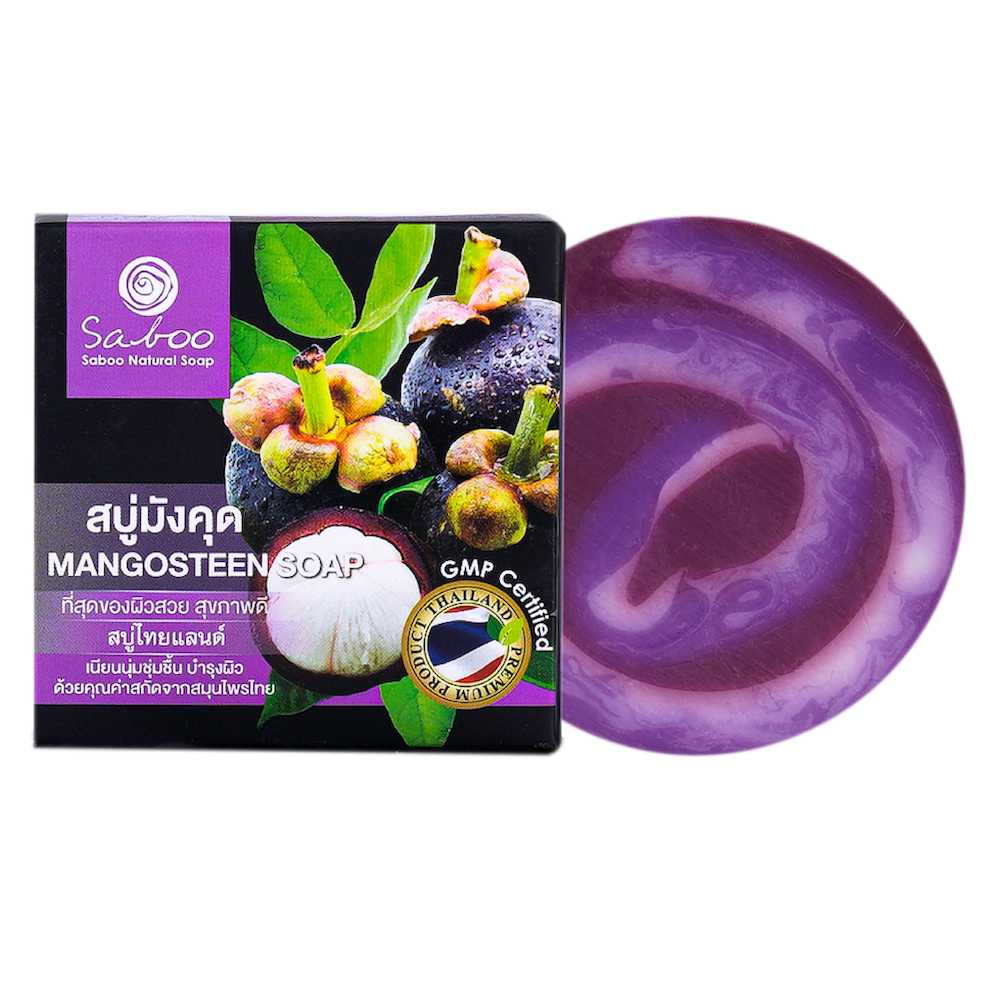 SABOO NATURAL SOAP - MANGOSTEEN 100g