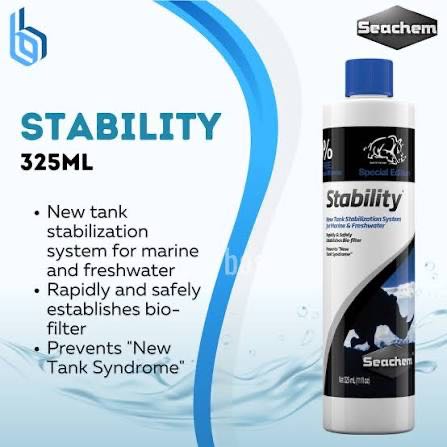 SEACHEM STABILITY 325 ML  แบคทีเรียปรับสภาพน้ำ