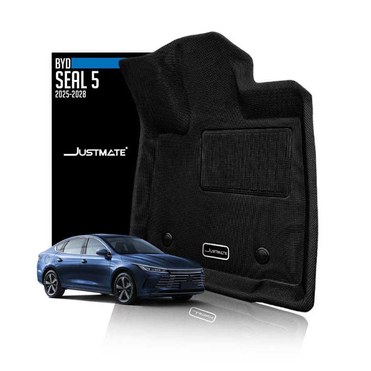 [JUSTMATE] BYD พรมปูพื้นรถยนต์ SEAL 5 2025 - 2028