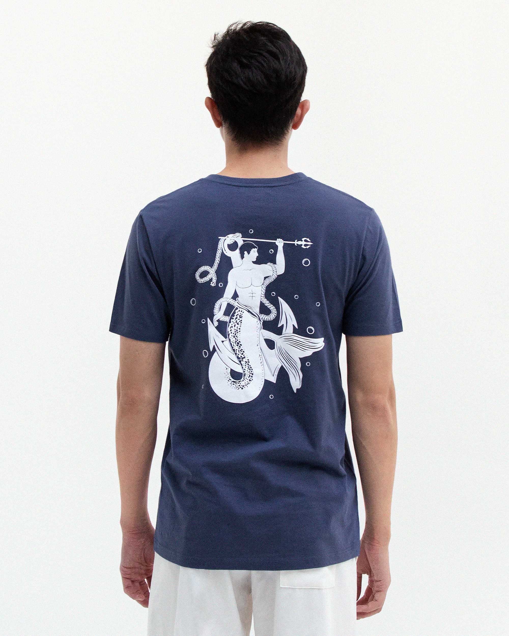Hunter Studios - Merman T-shirt Navy