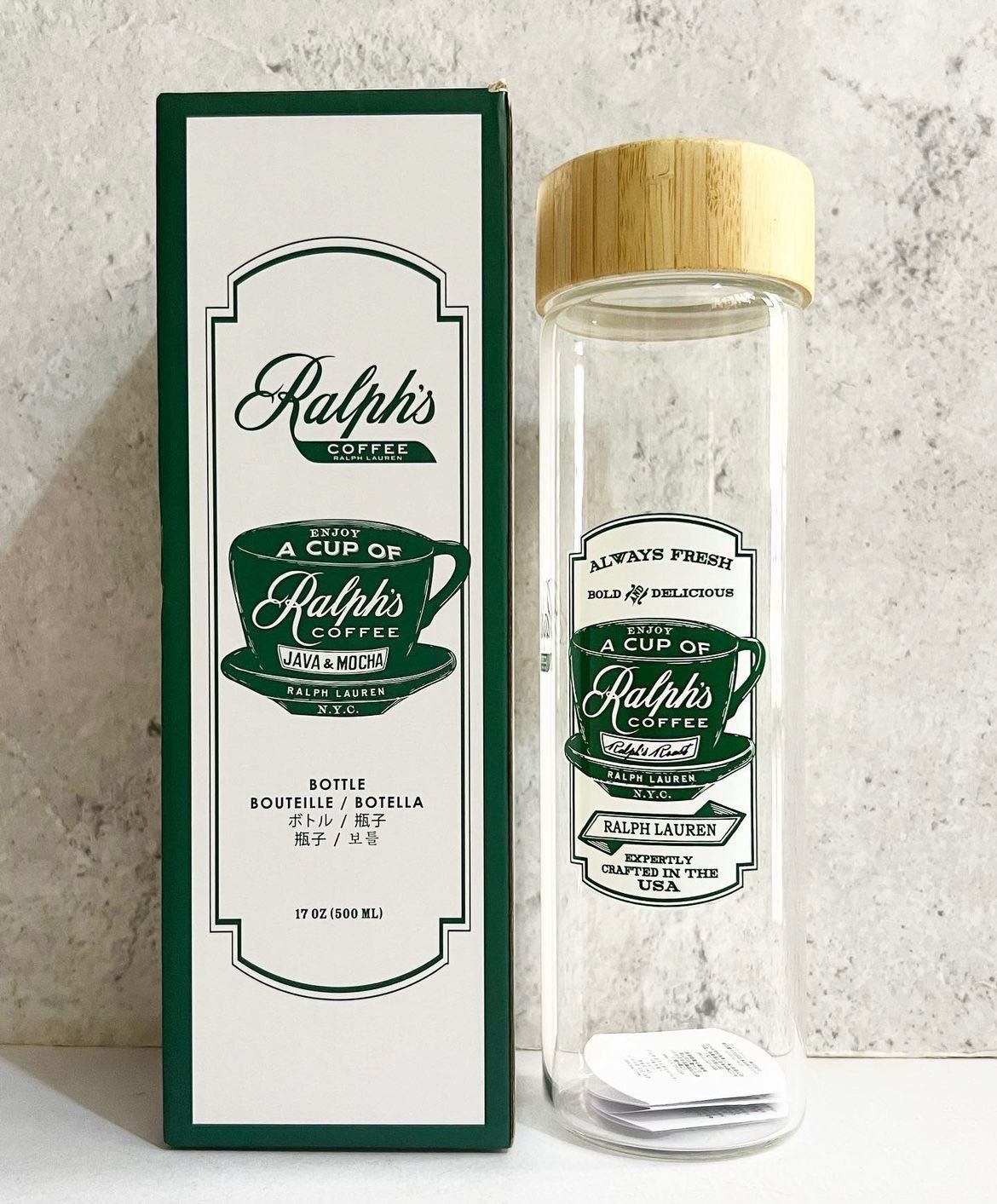  JAPAN Ralph's Coffee Glass Tumbler 