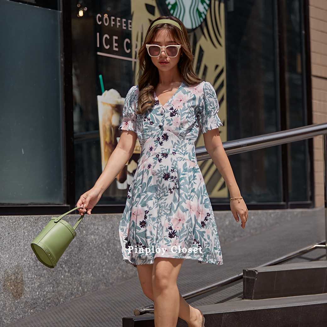Canna mini Dress - PINPLOY CLOSET