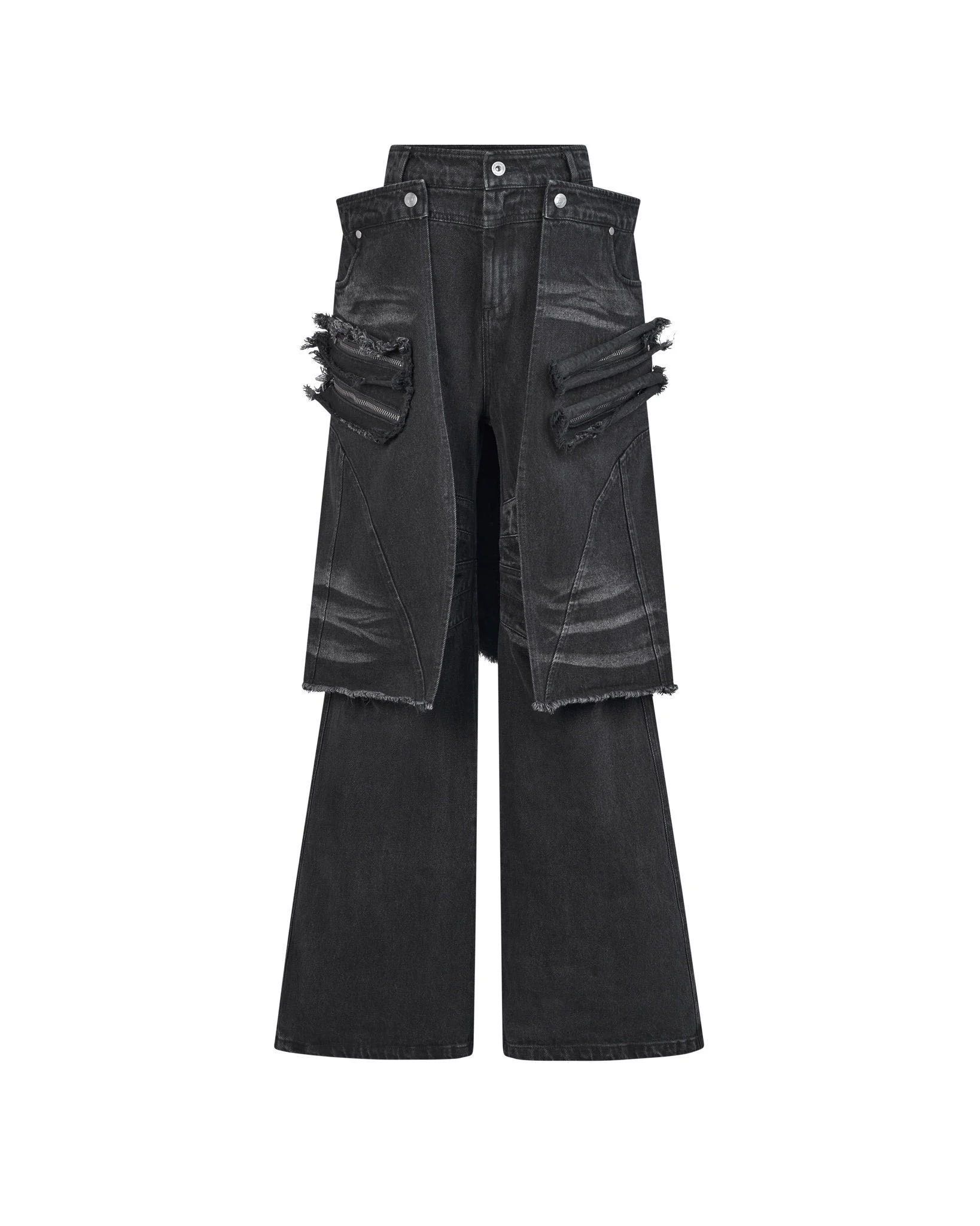 DIMOIR CONVERTIBLE DENIM SKIRTS PANTS