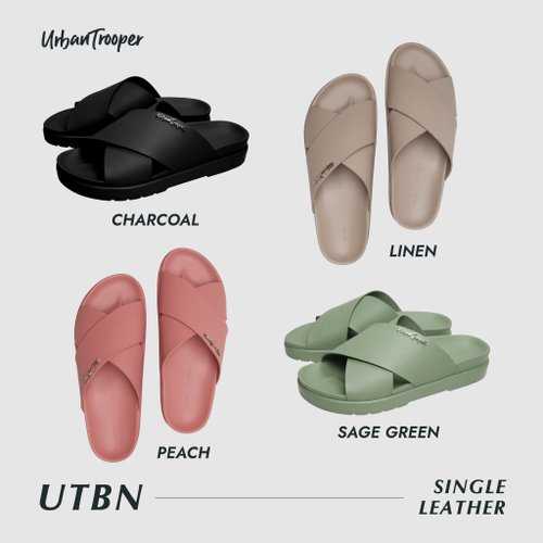 รองเท้า Urban Trooper รุ่น UTBN BENNY สายหนัง รองเท้าเเตะ Unisex