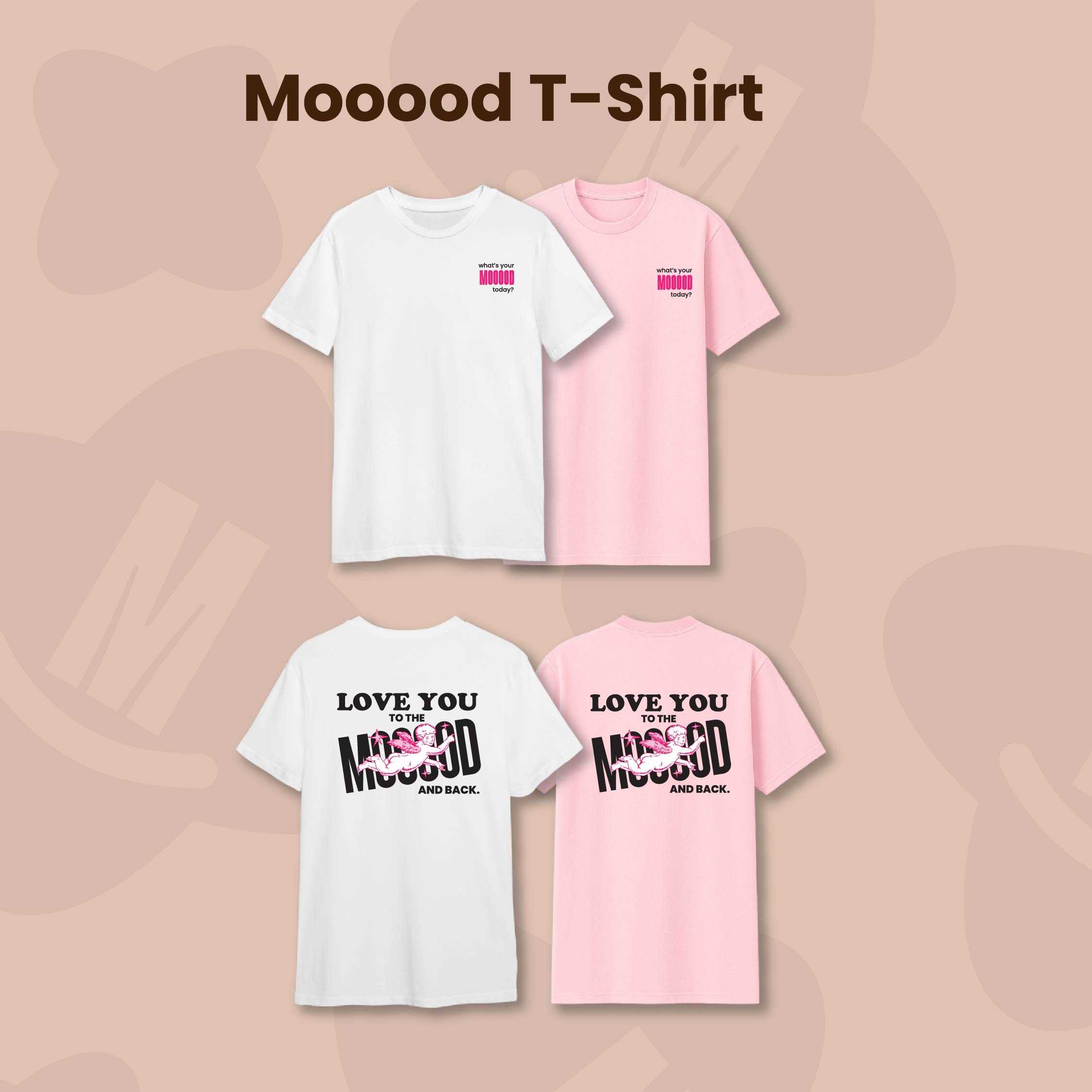 เสื้อ MOOOOD | Love you to the MOOOOD and back.