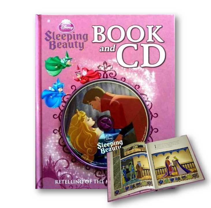 S40_SLEEPING BEAUTY BOOK & CD 5 DISNEY