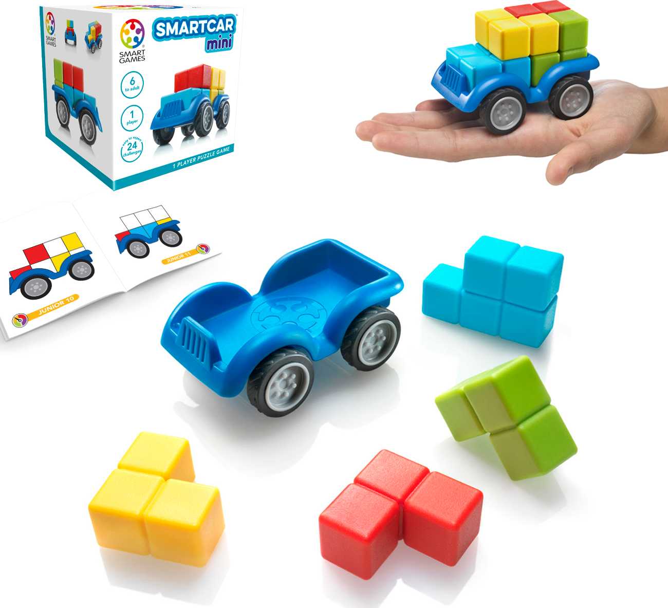 SMART GAMES, SmartCar Mini ของเล่นฝึกสมอง สำหรับ 6 ปี+ ลิขสิทธิ์แท้เบลเยียม ร้านเป็นตัวแทนในไทย