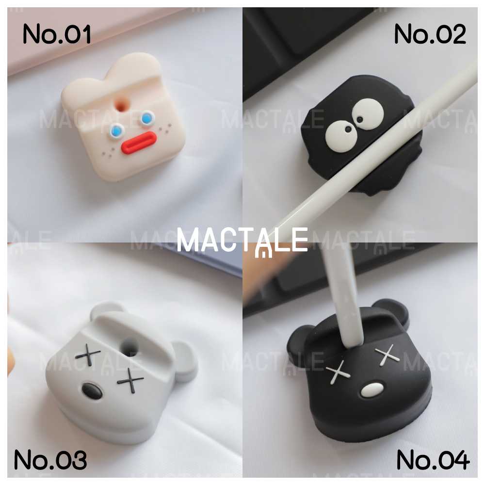 Mactale แท่นวางปากกา ที่วางปากกา Apple pencil การ์ตูน