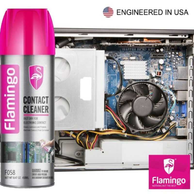 Flamingo Contact Cleaner  สเปรย์น้ำยาทำความสะอาดหน้าสัมผัส แผงวงจร