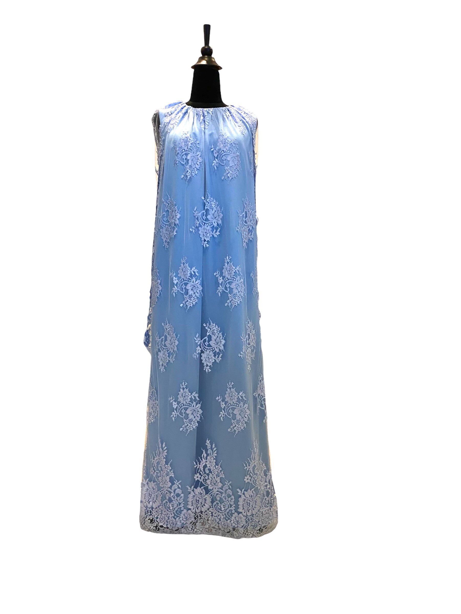 Apple Dress, Blue L