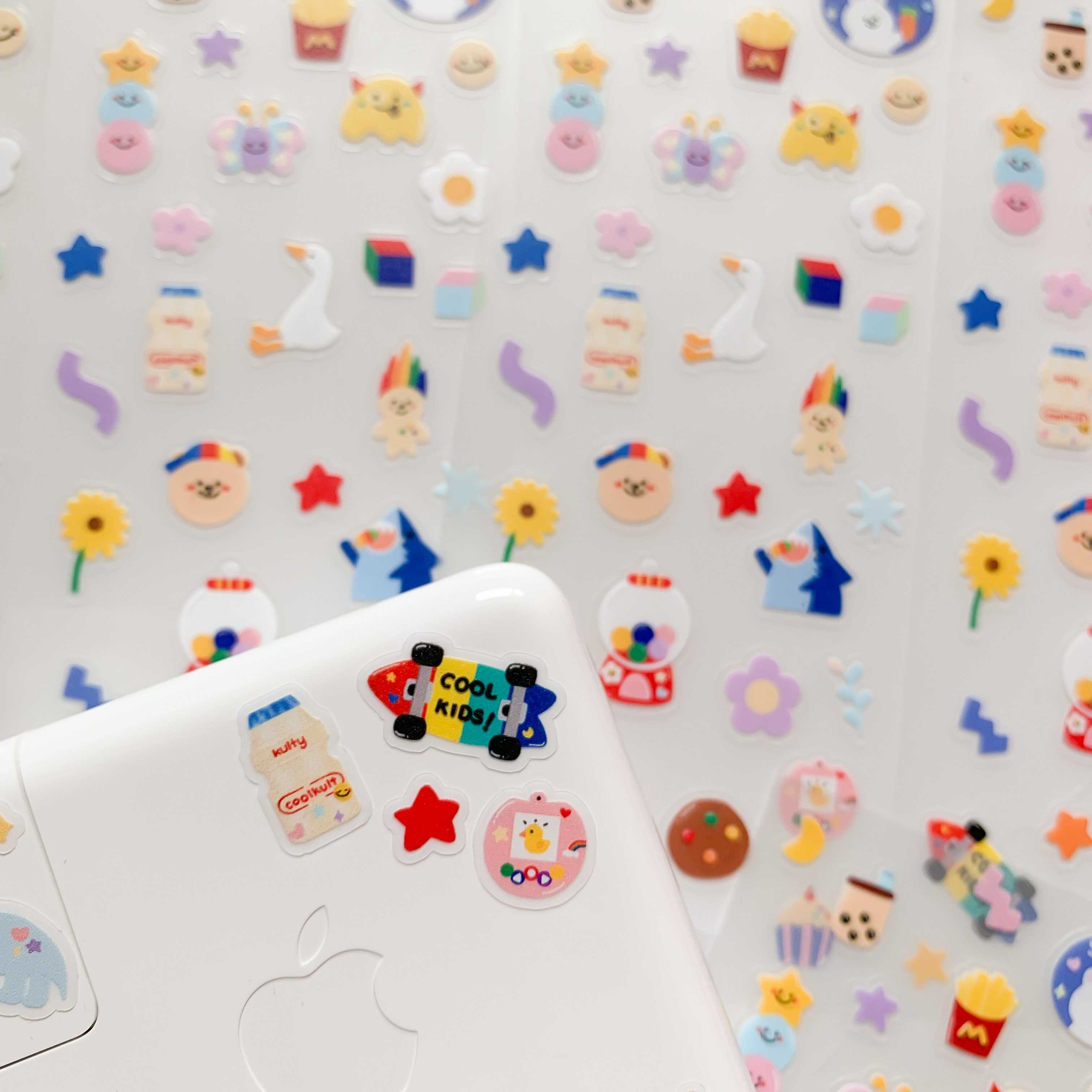 STICKER ⌗ น้องกระปุ้กกระปิ้ก ver.3 🛼 pvc ใส