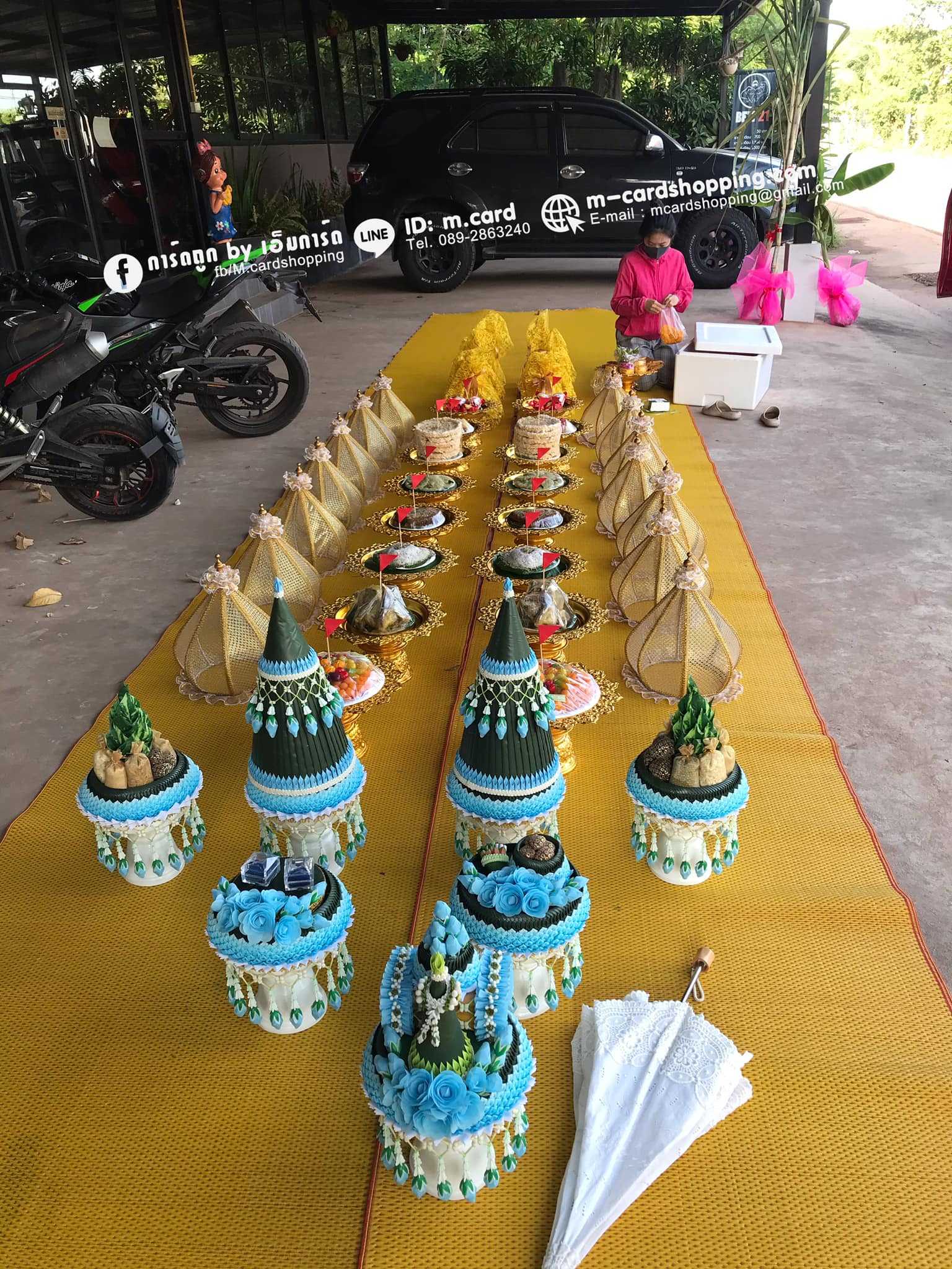 จัดขบวนขันหมากเอก-ขันหมากโท (ลูกค้าพร้อมยกอย่างเดียว)