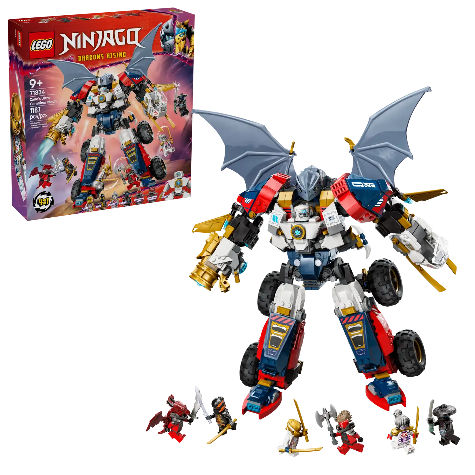 LEGO 71834 Zane's Ultra Combiner Mech (สินค้าซื้อแล้วไม่รับเปลี่ยนคืน)