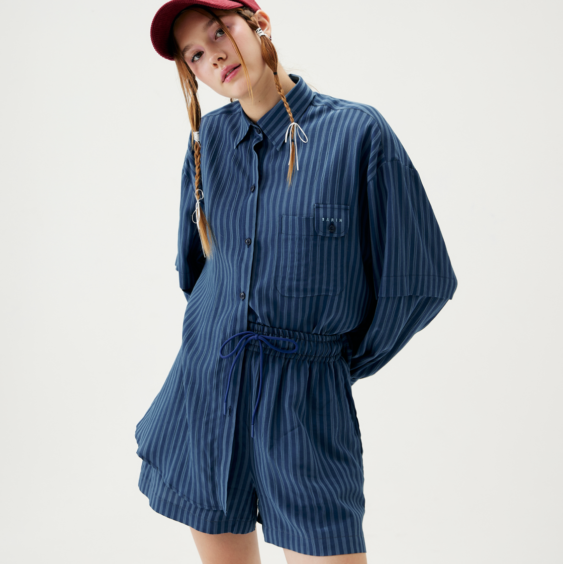 SARIN Poster Shirt midnight blue