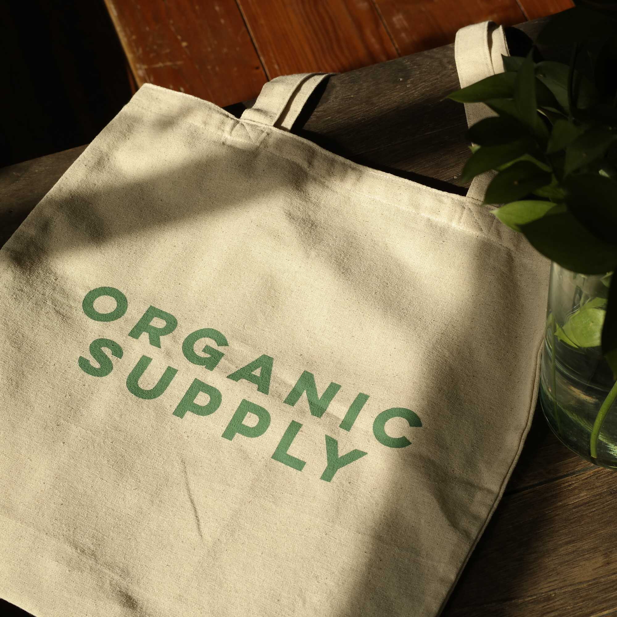 O.S. Foldable Cotton Tote Bag