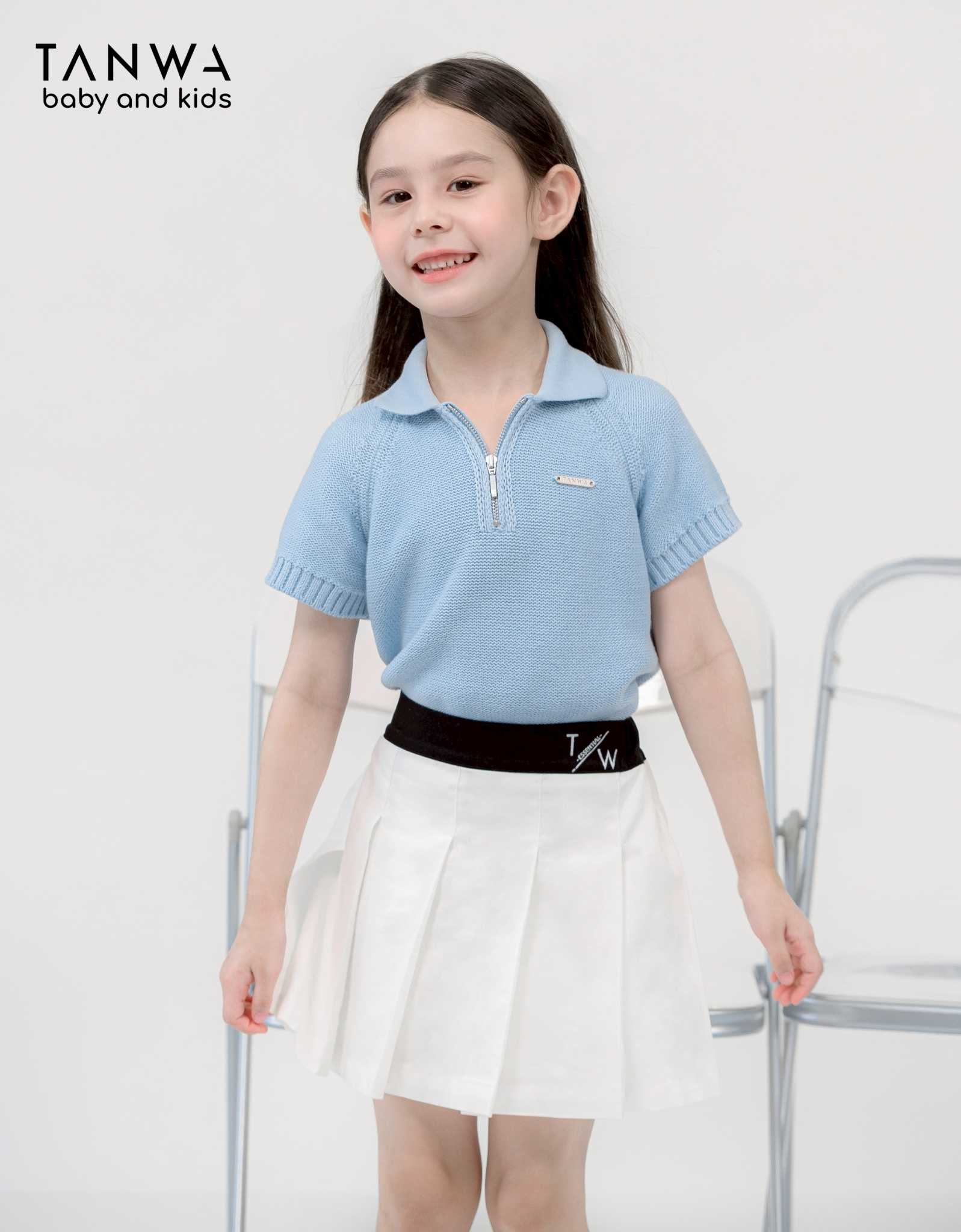 𝗣𝗲𝘁𝗶𝘁 𝗣𝗿𝗲𝗽 เสื้อโปโลไหมพรม (เสื้อลูกสาว) : MS TP 932 PE