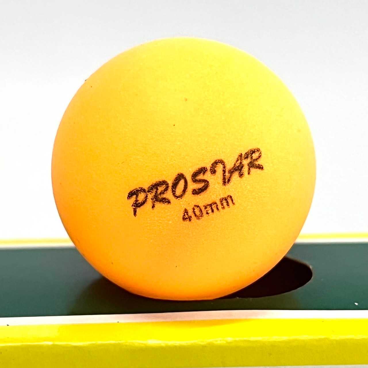 ลูกปิงปอง Pro Star Tennis De Table 40mm ลูกสีส้ม กล่อง กล่องละ6ลูก