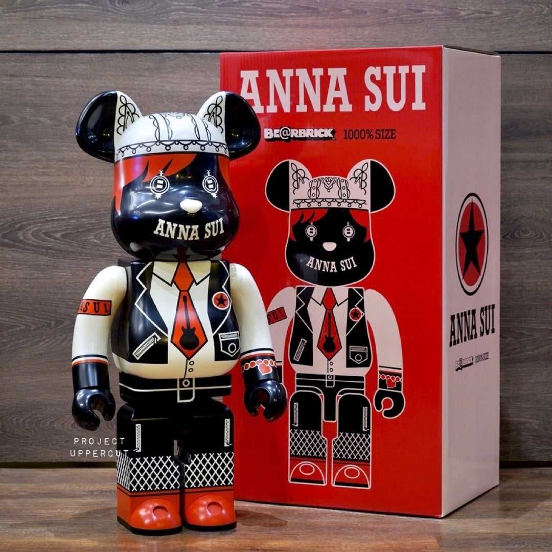 BE@RBRICK 1000% ANNA SUI - Red & Beige [New]