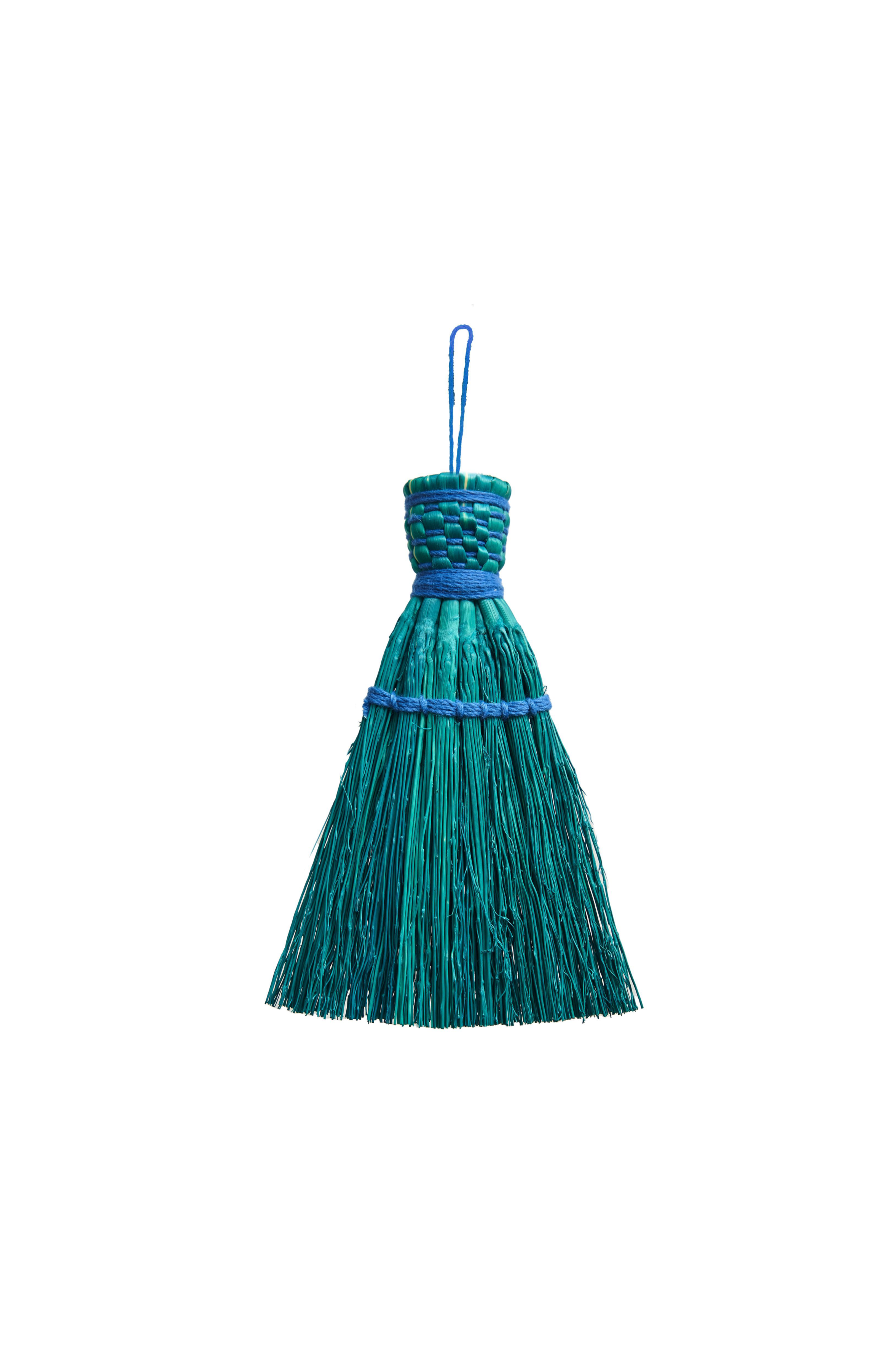 Mini Kimono Brush (Aqua)