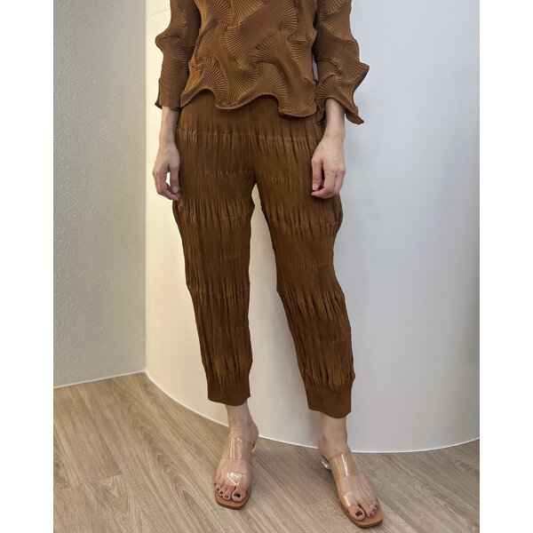 ยาว 34 นิ้ว 2MUAY รุ่น GA8847 กางเกงอัดพลีท RIPPLE PLEATED PANTS 4 สี FREE SIZE