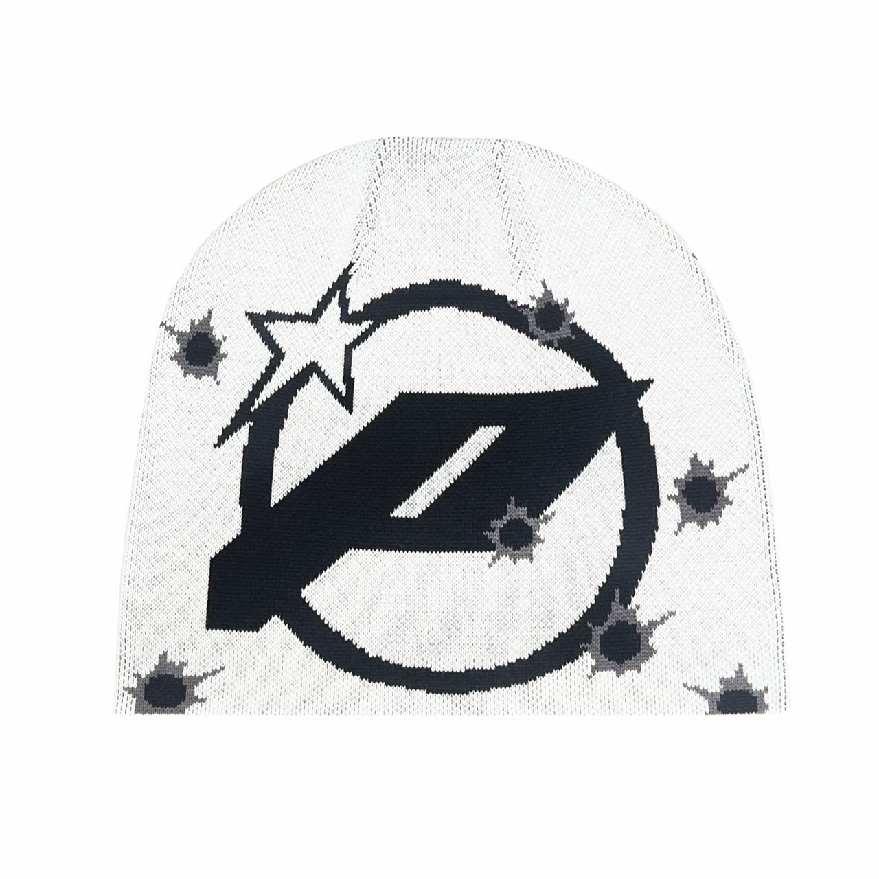 TPP® PSTAR LOGO WHITE BEANIE HAT