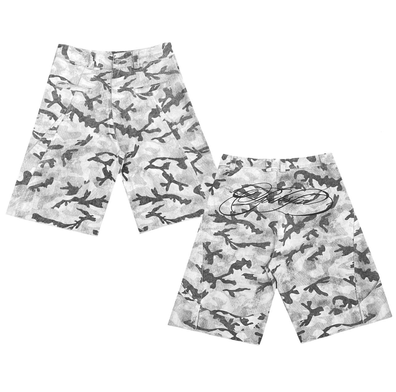 TPP® PAINSTAR GRAY CAMOUFLAGE SHORT