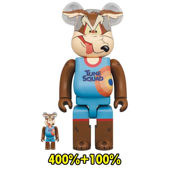 BE@RBRICK WILE E. COYOTE 100％ & 400％ - Space Jam: A New Legacy (TC)