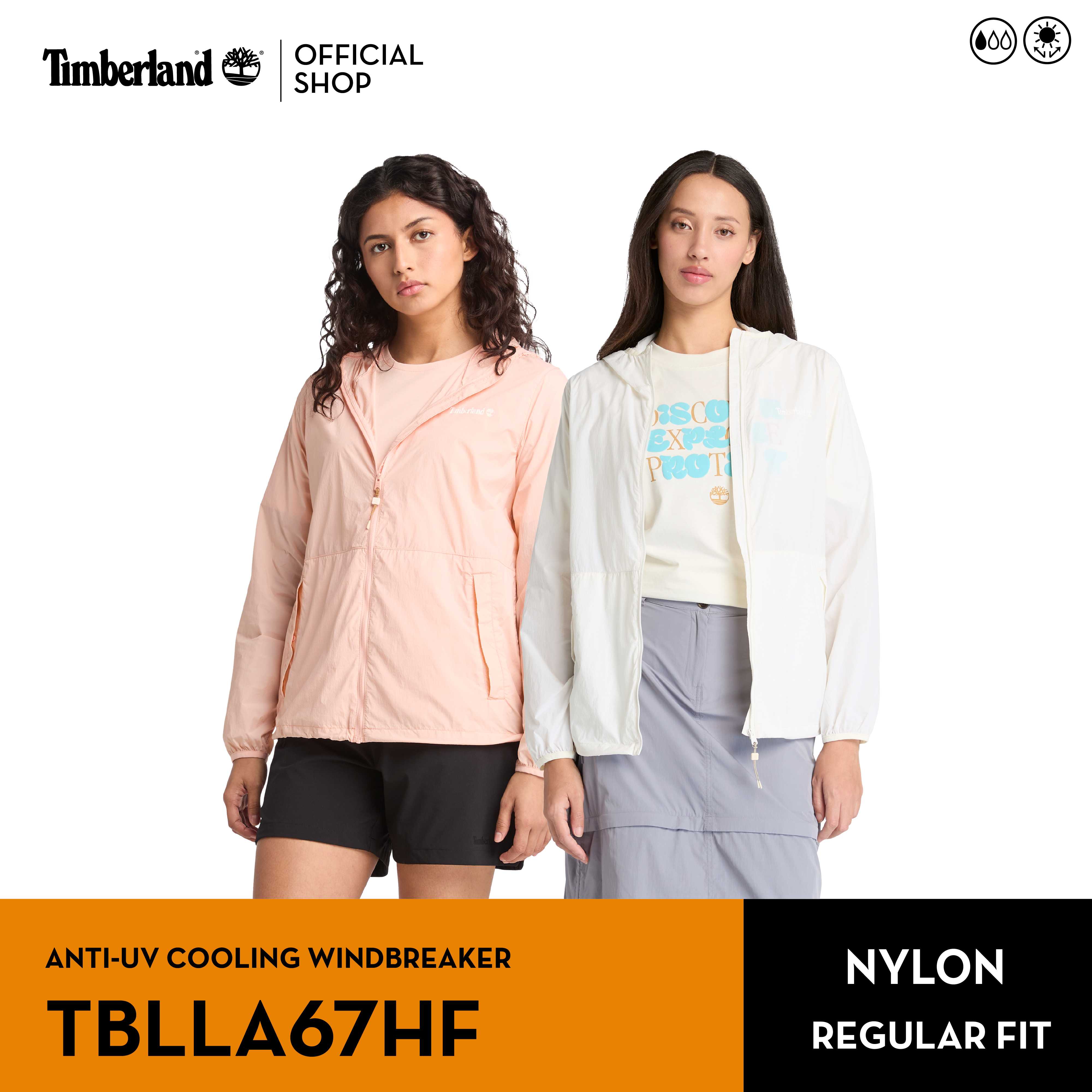 Timberland Women's ANTI-UV Protection Cooling Windbreaker (TBLLA67HF)