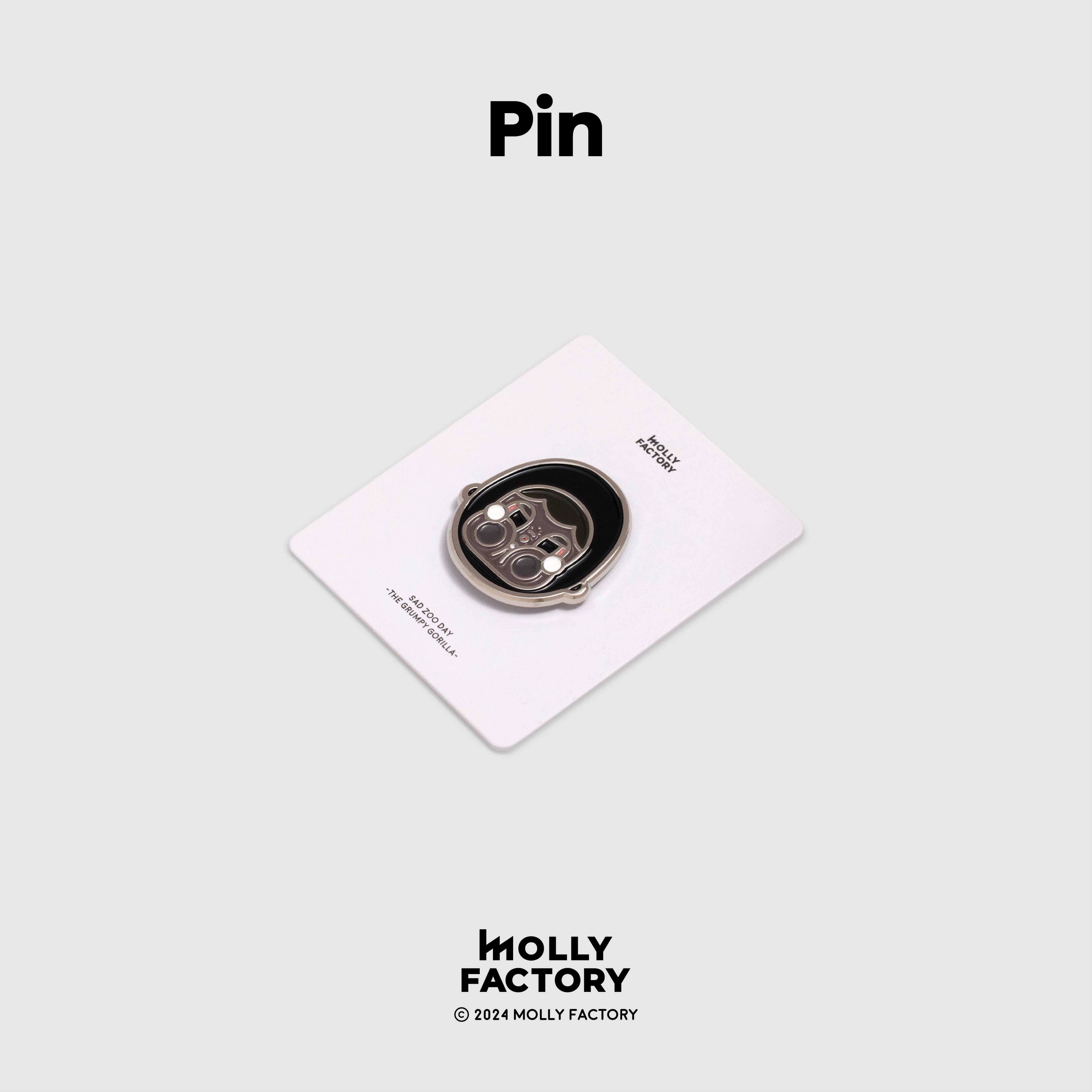 47-The Grumpy Gorilla Pin