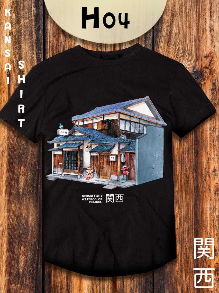 Kyoto House 04 ⚫️ เสื้อสีดำ Collection 'บ้าน Kansai'