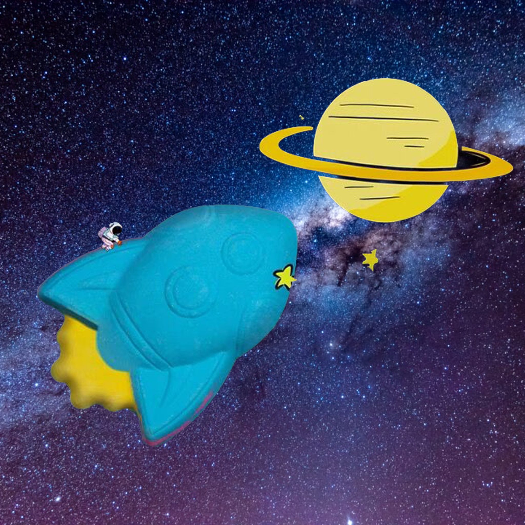 rocketship bath bomb
