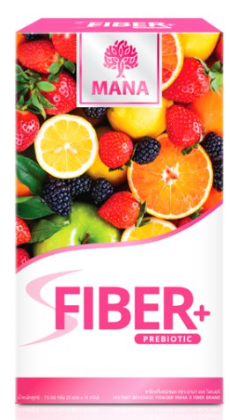 (สินค้าพรีออเดอร์) mana instant beverage powder mana s fiber brand
