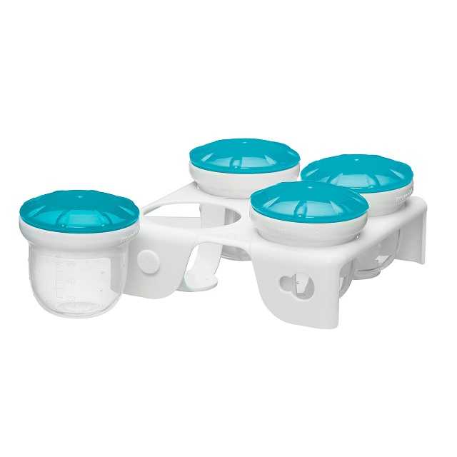 #ถ้วยชิลิโคนเก็บอาหาร Munckin : MNK42406# Fresh Food Freezer Cups