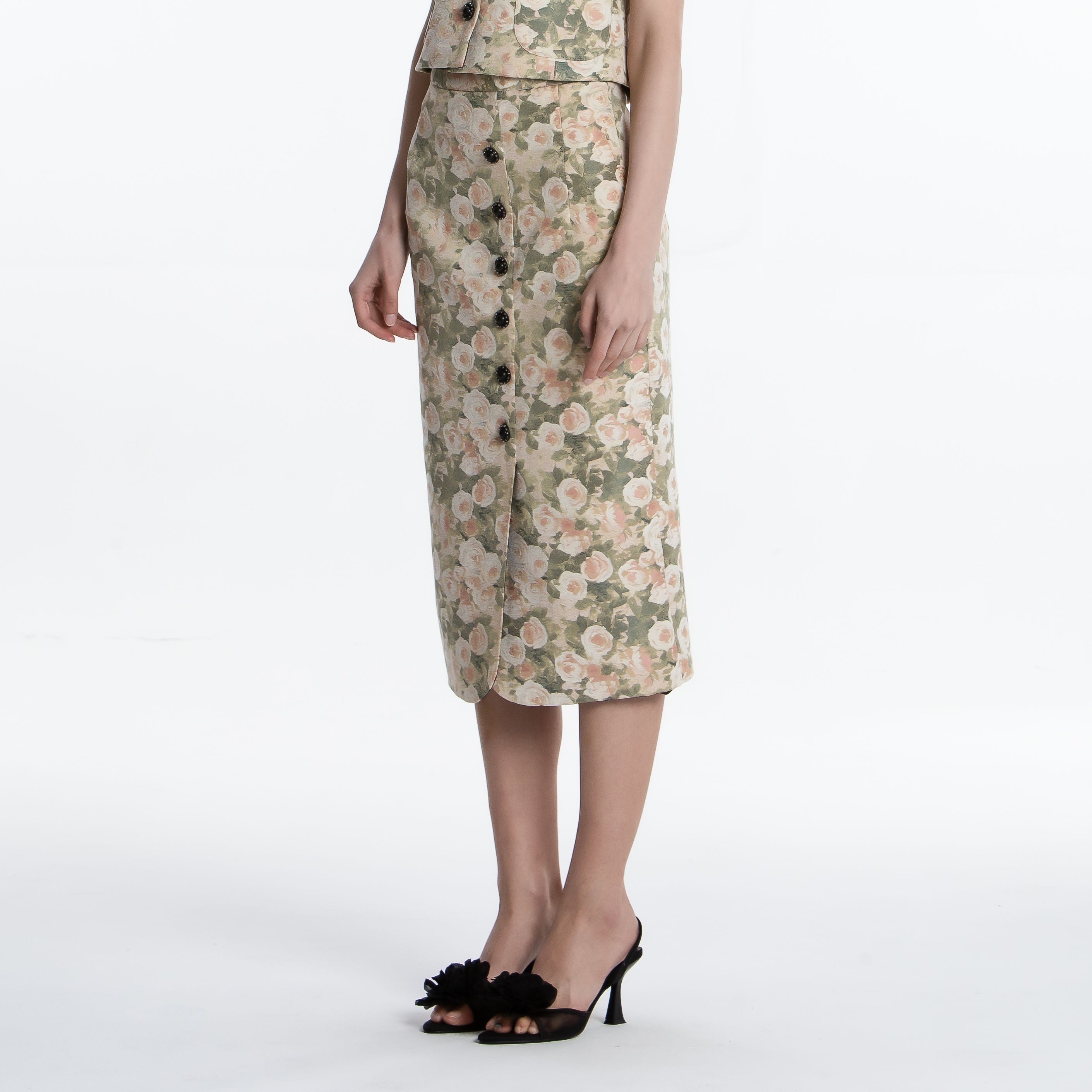 Pencil Wrapped Skirt