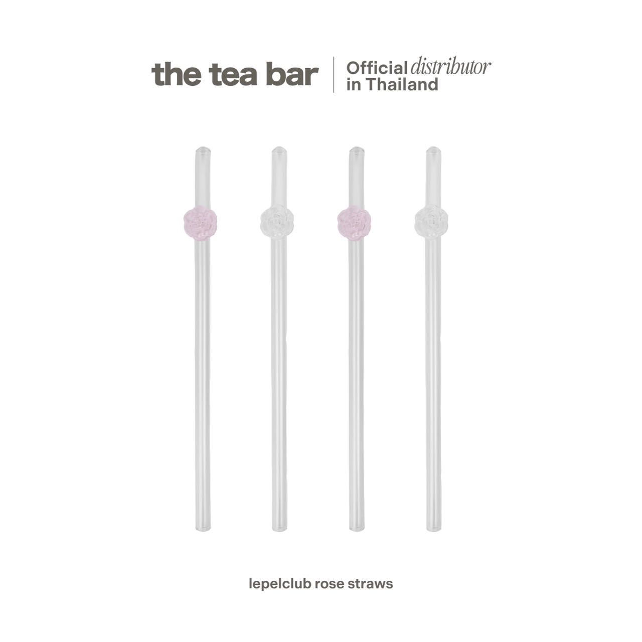 LEPELCLUB rose straws