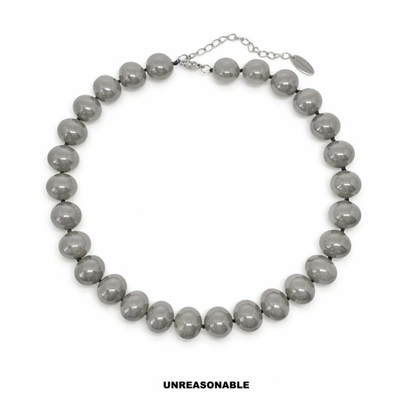สร้อยคอ Grey Theory สี Milky gray UA1033-01 Unreasonable Accessories