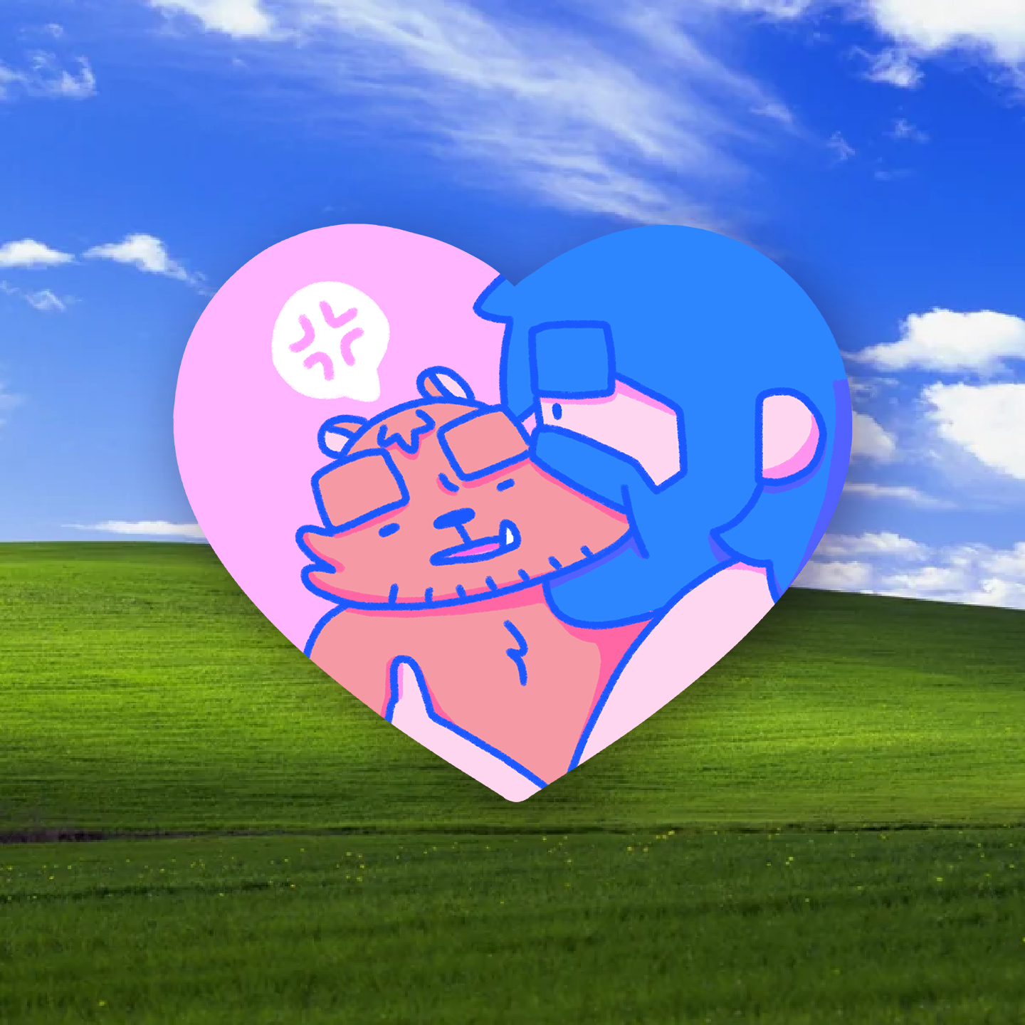 Ottan eat BF Sticker