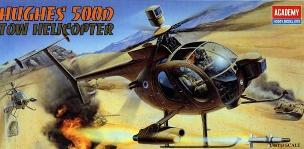 1/48 Hughes 500D TOW