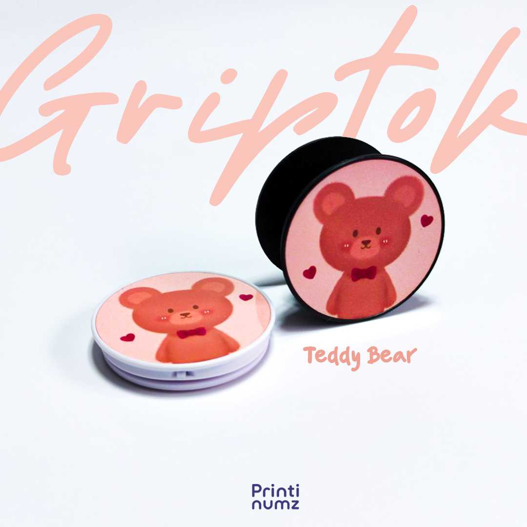 Teddy Bear Griptok กริ๊บต๊อก ที่ติดโทรศัพท์ [พร้อมส่ง]