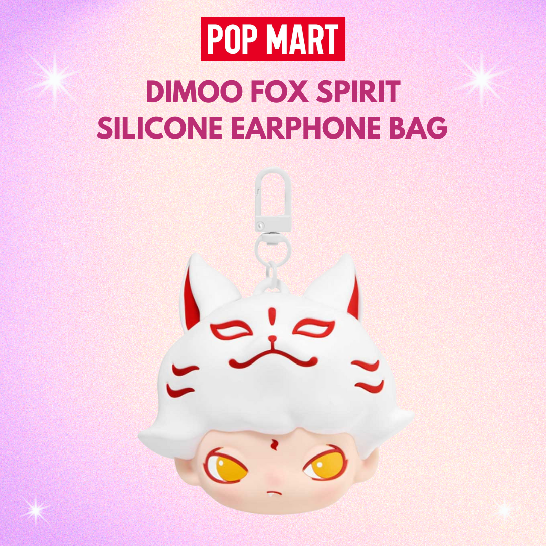 DIMOO No One's Gonna Sleep Tonight Series-Silicone Earphone Bag กระเป๋าใส่หูฟัง พวงกุญแจ ของแท้