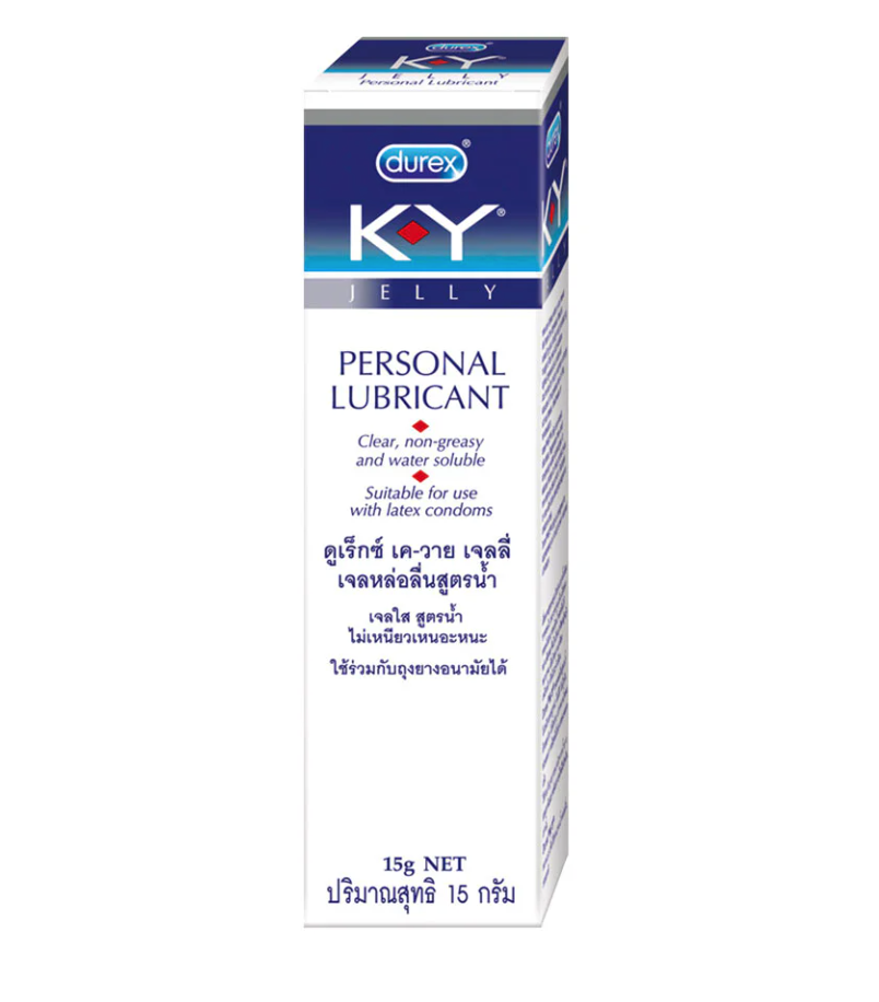 เจลหล่อลื่นสูตรนำ้เค-วาย 15 กรัม Durex KY jelly