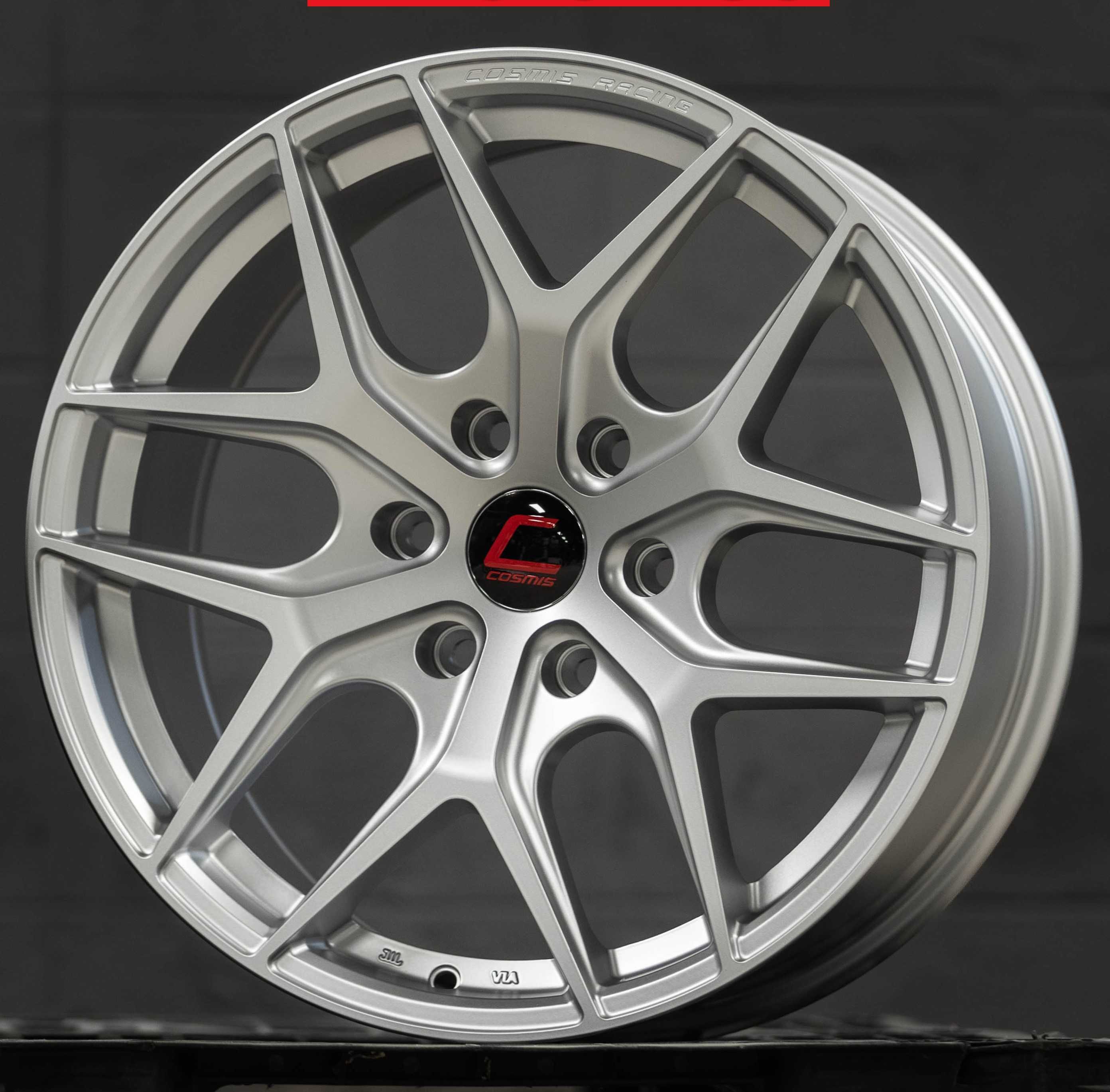 แม็กซ์ CS-06(YA9549) 18X8.5 6X130 ET25 CB.75 MATTSILVER(สีซิลเวอร์ด้านทั้งวง)Custom