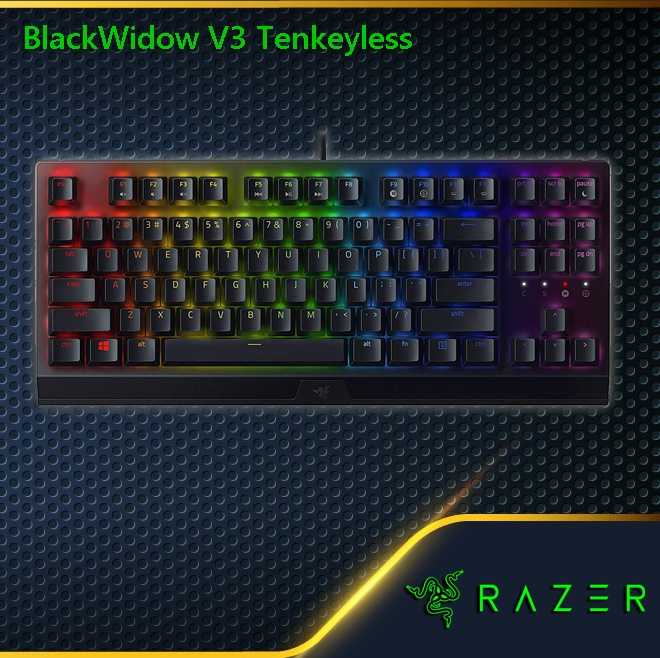 คีย์บอร์ดเกมมิ่ง razer blackwidow v3 tenkeyless