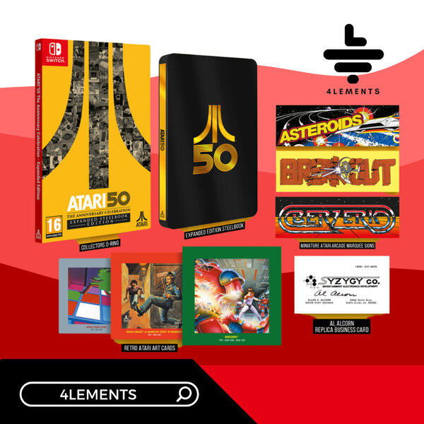 (PRE-ORDER 25-10-2024) SWITCH ATARI 50 THE ANNIVERSARY CELEBRATION EXPANDED EDITION(GAME)(ENG)