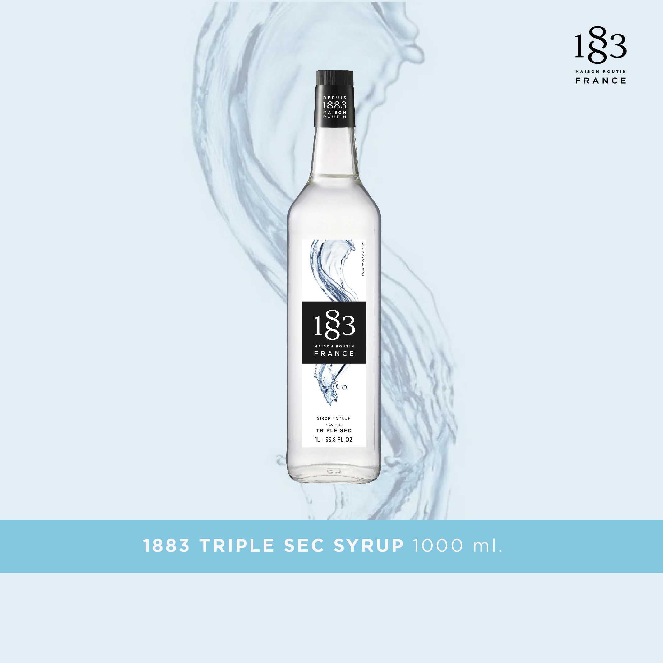 1883 TRIPLE SEC SYRUP 1000 ml.(1883 น้ำเชื่อมกลิ่นทริปเปิ้ล เซค 1000 มล.)